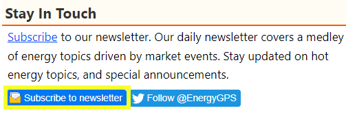 Newsletter Subscribe Button